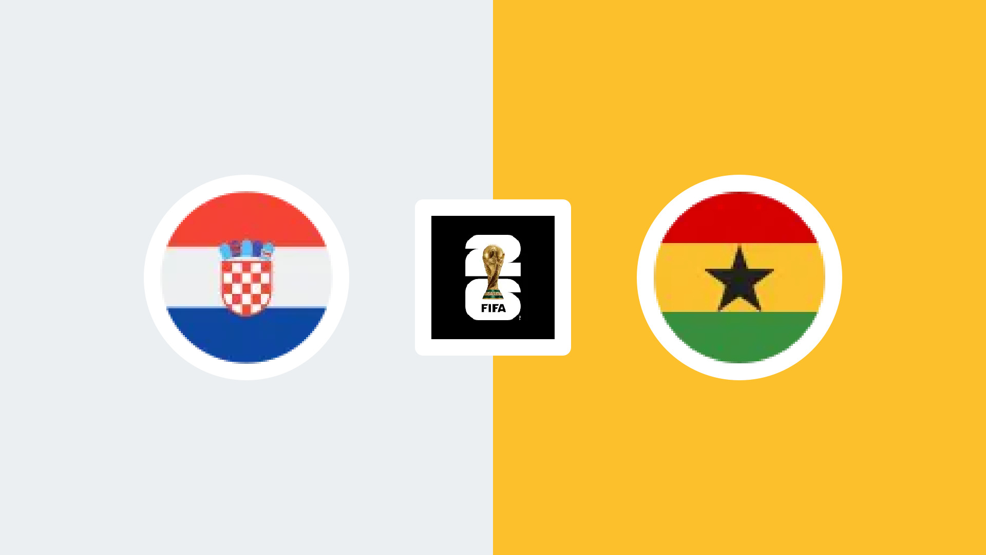 Croatie / Ghana