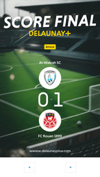 Visuel de l'événement Al-Wakrah SC / FC Rouen 1899