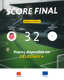 Visuel de l'événement FC Rouen 1899 (F) / US Alençonnaise 61 (F)