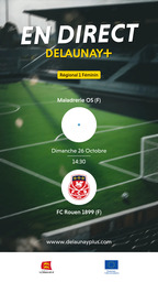 Visuel de l'événement Maladrerie OS (F) / FC Rouen 1899 (F)
