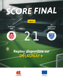 Visuel de l'événement FC Rouen 1899  / FC Villefranche Beaujolais
