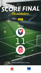 Visuel de l'événement SM Caen / FC Rouen 1899 