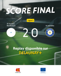 Visuel de l'événement FC Sochaux-Montbéliard / FC Versailles