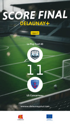 Visuel de l'événement Le Puy Foot 43 / US Concarneau