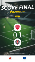 Visuel de l'événement Dijon FCO / FC Fleury 91