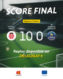 Visuel de l'événement FC Rouen 1899 (F) / AS Cherbourg Football (F)