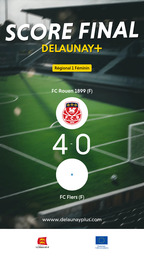 Visuel de l'événement FC Rouen 1899 (F) / FC Flers (F)