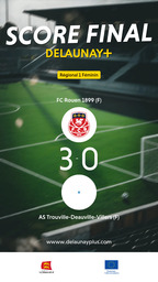 Visuel de l'événement FC Rouen 1899 (F) / AS Trouville-Deauville-Villers (F)