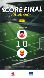 Visuel de l'événement FC Rouen 1899  / Quevilly - Rouen Métropole