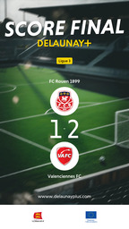 Visuel de l'événement FC Rouen 1899  / Valenciennes FC