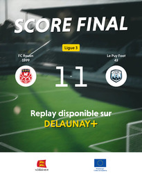 Visuel de l'événement FC Rouen 1899  / Le Puy Foot 43