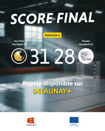 Visuel de l'événement Issy Paris Handball (F) / Rouen Handball (F)