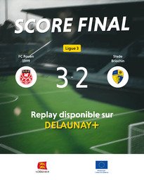 Visuel de l'événement FC Rouen 1899  / Stade Briochin
