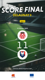 Visuel de l'événement FC Rouen 1899  / SM Caen