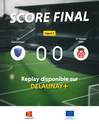 Visuel de l'événement US Concarneau / FC Rouen 1899 