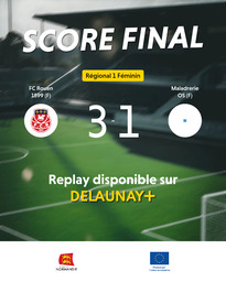 Visuel de l'événement FC Rouen 1899 (F) / Maladrerie OS (F)
