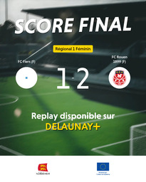 Visuel de l'événement FC Flers (F) / FC Rouen 1899 (F)