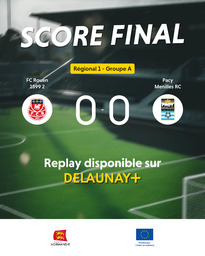 Visuel de l'événement FC Rouen 1899 2 / Pacy Menilles RC