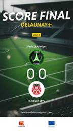 Visuel de l'événement Paris 13 Atletico / FC Rouen 1899 