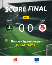 Visuel de l'événement Paris 13 Atletico / FC Rouen 1899 
