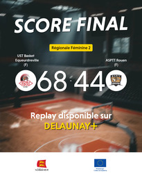Visuel de l'événement UST Basket Equeurdreville (F) / ASPTT Rouen (F)