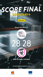 Visuel de l'événement Rouen Handball (F) / Brest Bretagne Handball