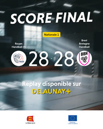 Visuel de l'événement Rouen Handball (F) / Brest Bretagne Handball