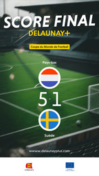Visuel de l'événement Pays-bas / Suède