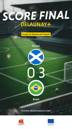 Visuel de l'événement Écosse / Brésil