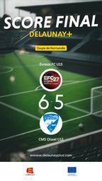 Visuel de l'événement Évreux FC U15 / CMS Oissel U15