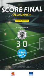 Visuel de l'événement FC Argentan U18 / US Granvillaise U18