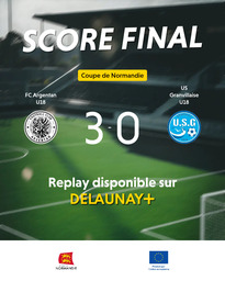 Visuel de l'événement FC Argentan U18 / US Granvillaise U18