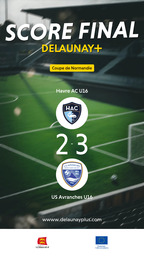 Visuel de l'événement Havre AC U16 / US Avranches U16