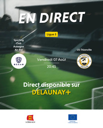 Visuel de l'événement Sporting Club Aubagne Air-Bel / US Thionville