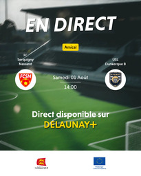 Visuel de l'événement FC Serquigny Nassand / USL Dunkerque B