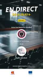 Visuel de l'événement Union Sud Mayenne HandBall / Rouen Handball