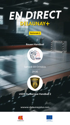 Visuel de l'événement Rouen Handball / USDK Dunkerque Handball 2