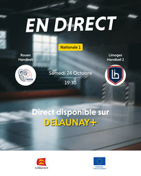 Visuel de l'événement Rouen Handball / Limoges Handball 2