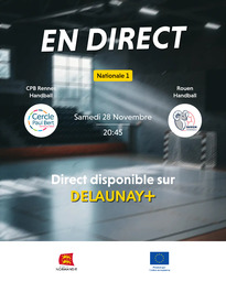 Visuel de l'événement CPB Rennes Handball / Rouen Handball