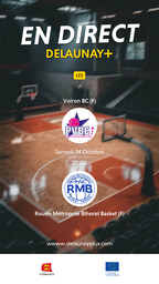 Visuel de l'événement Voiron BC (F) / Rouen Métropole Bihorel Basket (F)
