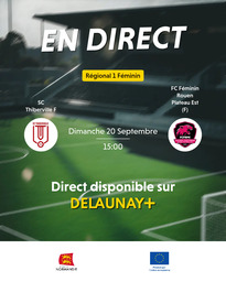 Visuel de l'événement SC Thiberville F / FC Féminin Rouen Plateau Est (F)