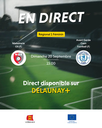 Visuel de l'événement Maladrerie OS (F) / Avant Garde Caen Football (F)