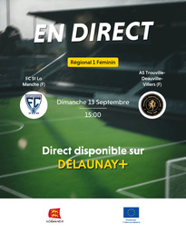 Visuel de l'événement FC St Lo Manche (F) / AS Trouville-Deauville-Villers (F)