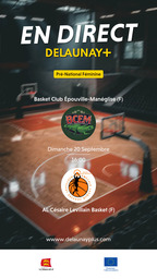 Visuel de l'événement Basket Club Épouville-Manéglise (F) / AL Césaire Levillain Basket (F)