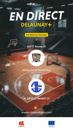 Visuel de l'événement ASPTT Rouen (F) / AL DÉVILLE BASKET (F)