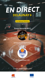 Visuel de l'événement Evreux Netreville BB (F) / CS Gravenchon 2 (F)