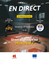 Visuel de l'événement Evreux Netreville BB (F) / CS Gravenchon 2 (F)