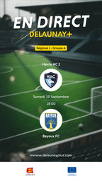 Visuel de l'événement Havre AC 2 / Bayeux FC