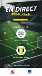 Visuel de l'événement Stade Sottevillais C.C. / CA Lisieux Pays D'Auge
