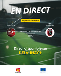 Visuel de l'événement Évreux FC 27 / ESM Gonfreville
